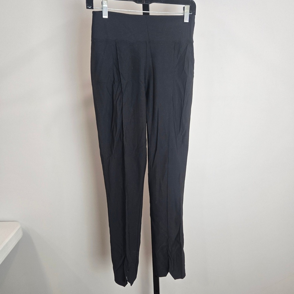 Epoque Evolution Black High Rise Pintuck Trousers Leggings 4 Athleisure Travel